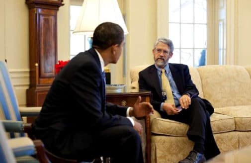John Holdren in the White House