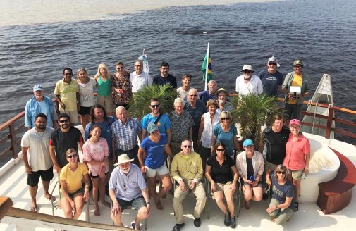 Global Rivers Observatory trip group photo