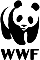 world wildlife fund logo, a graphic stylization of an asian panda