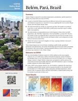 Belem climate risk assessment report brief cover