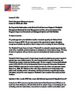 Woodwell comments on NFIP Floodplain Management Standards for Land Management and Use