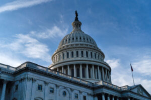 The US capitol building