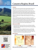 Belem climate risk assessment report brief cover