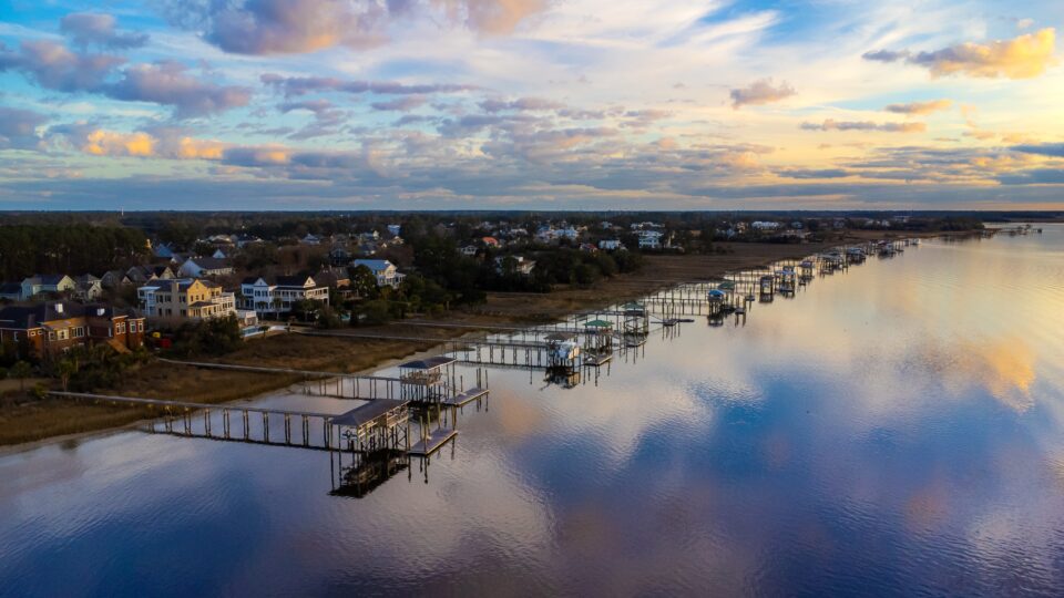 Charleston County coastline, photo by Nicholas Mullins