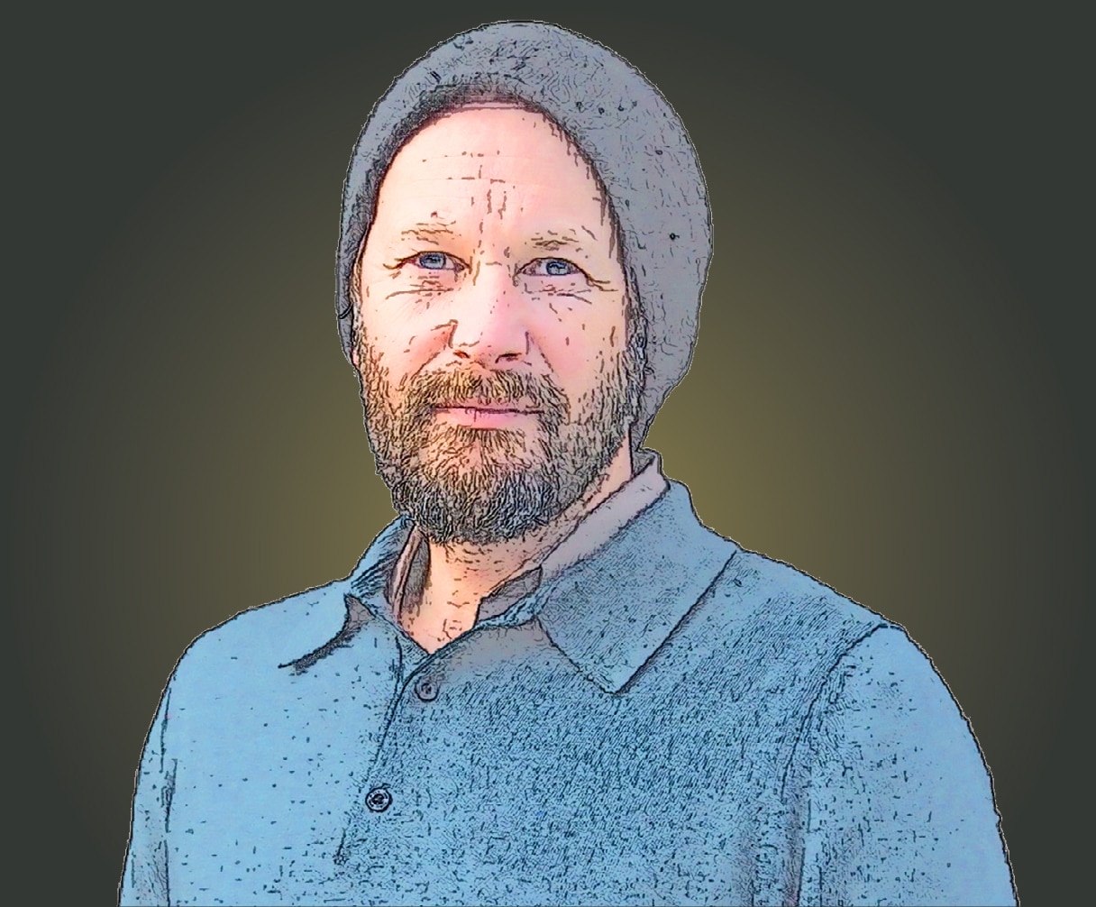 stylized portrait of ben robinson