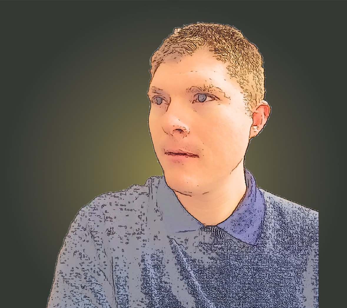 stylize portrait of sean hogan