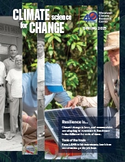 Spring 2025 Climate Science for Change magazine cover