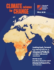 Fall 2020 Climate Science for Change magazine cover