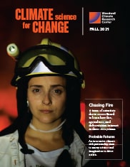Fall 2021 Climate Science for Change magazine cover