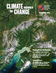 Summer 2022 Climate Science for Change magazine cover