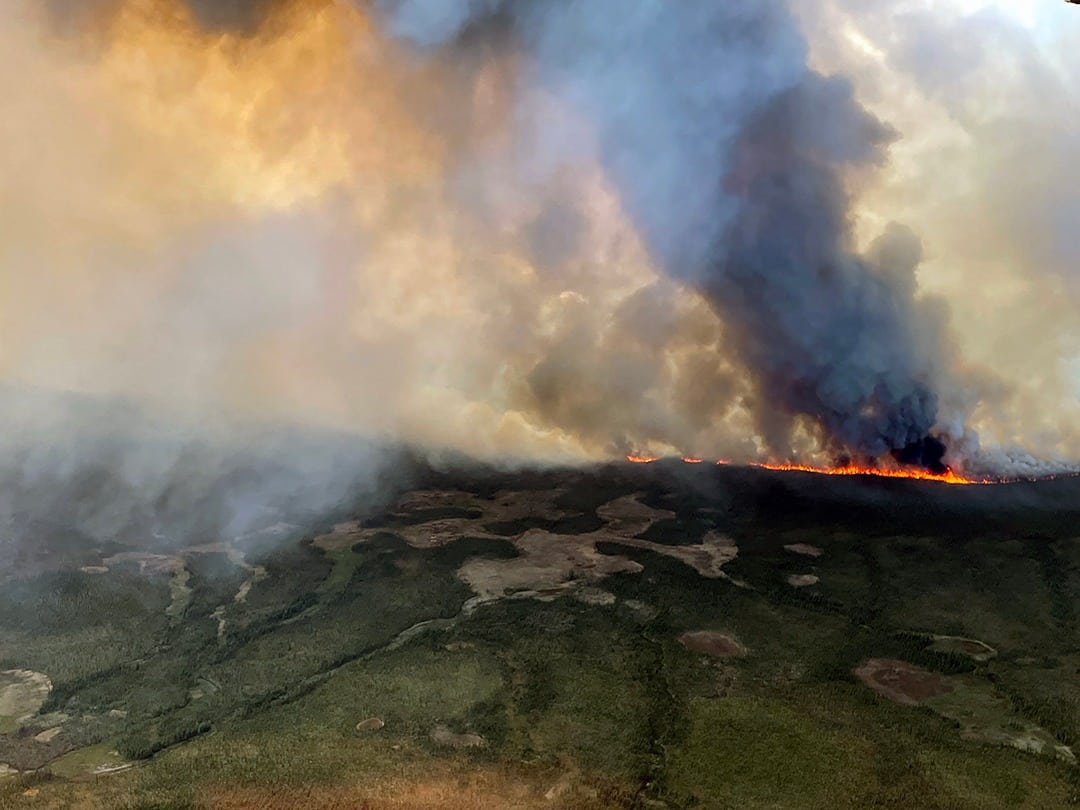 Fire in Alaska. Photo by Ryan McPherson / Bureau of Land Management Alaska Fire Service