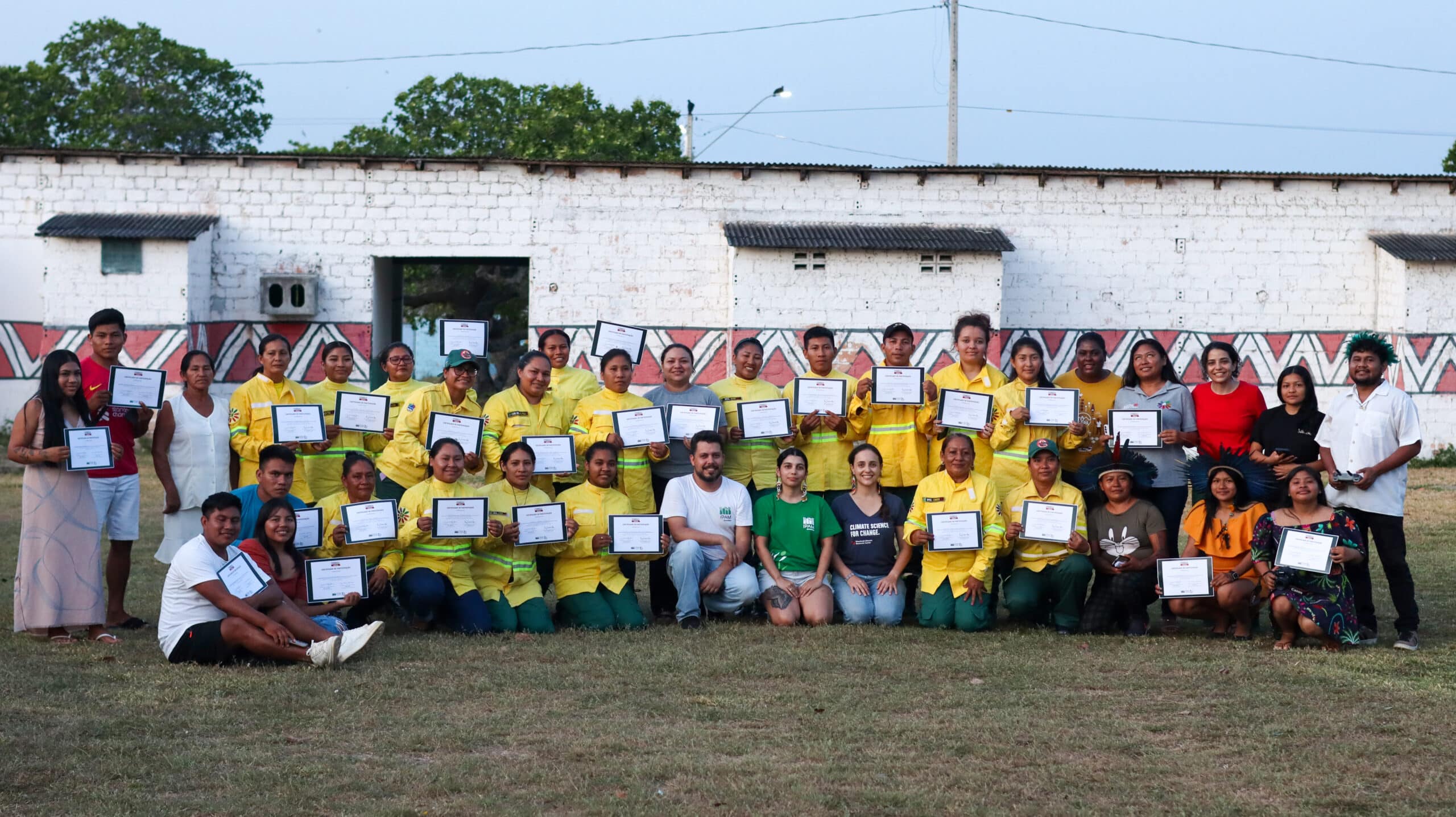 The cohort at the 2025 GIS workshop in Roraima