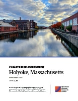 Holyoke, MA climate risk assessment cover cover