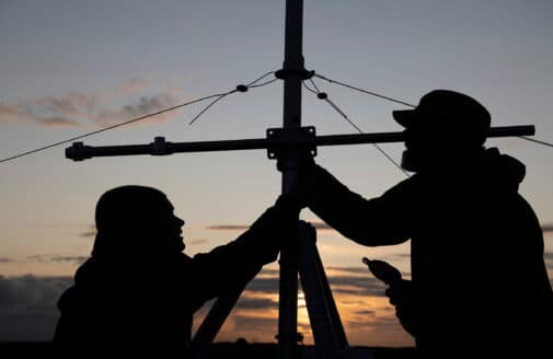 Yukon-Kuskokwim (YK) Delta October 2019 flux tower installation