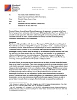 first page of the comments
