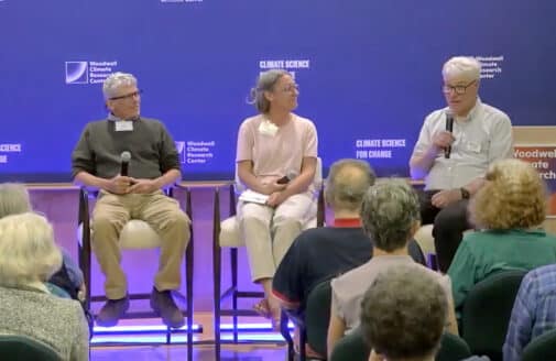 Woodwell Climate Conversations panel presentation.